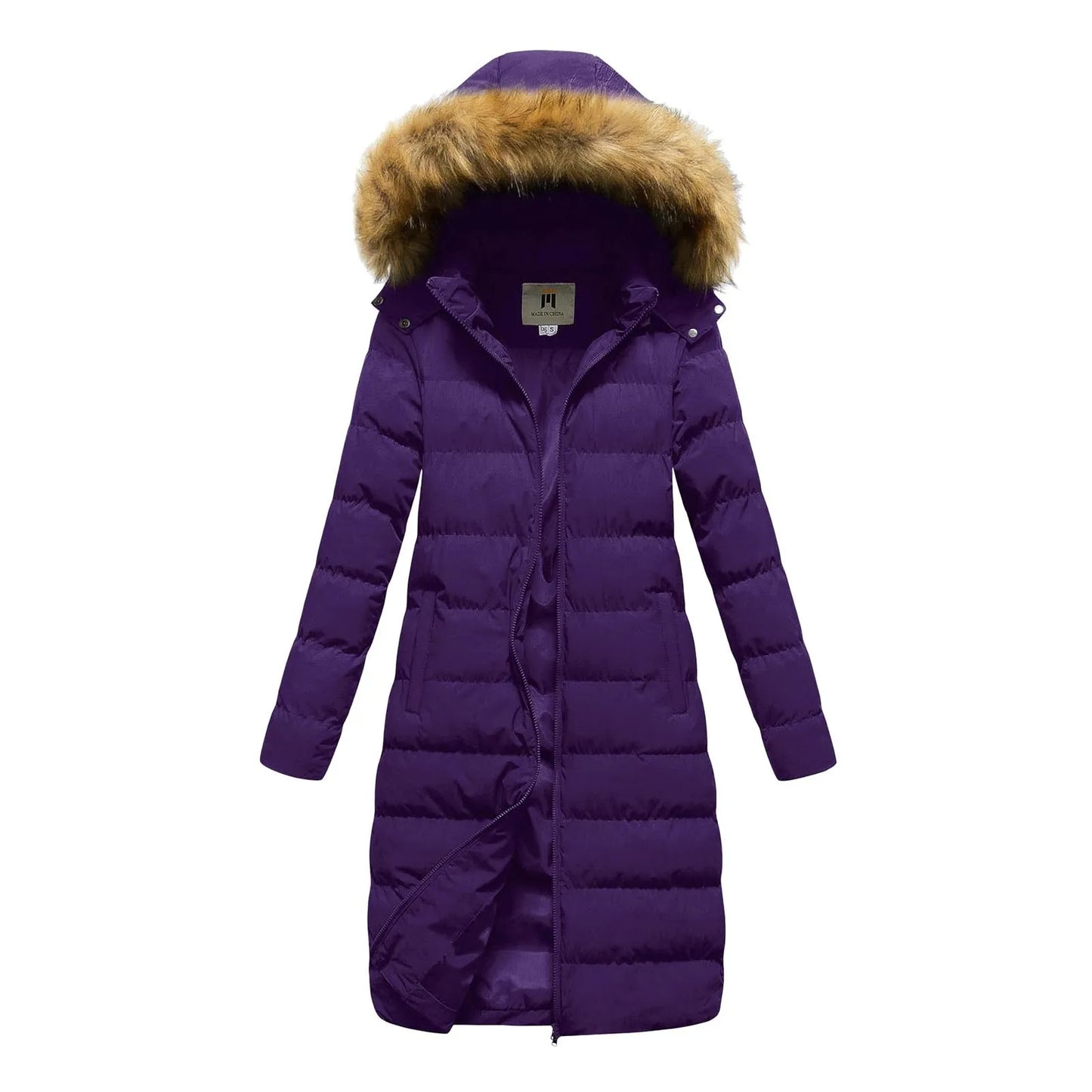 Winter Faux Jacket With Down Insulation