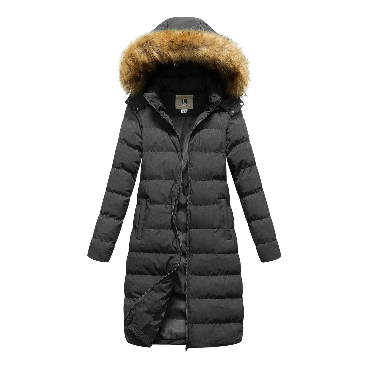 Winter Faux Jacket With Down Insulation