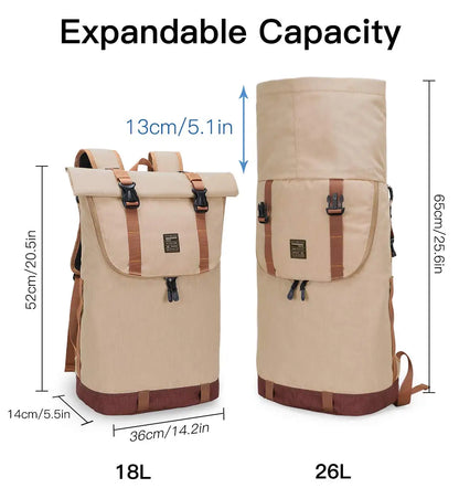 Brianna Large Capacity Daypack: Organize Your Life