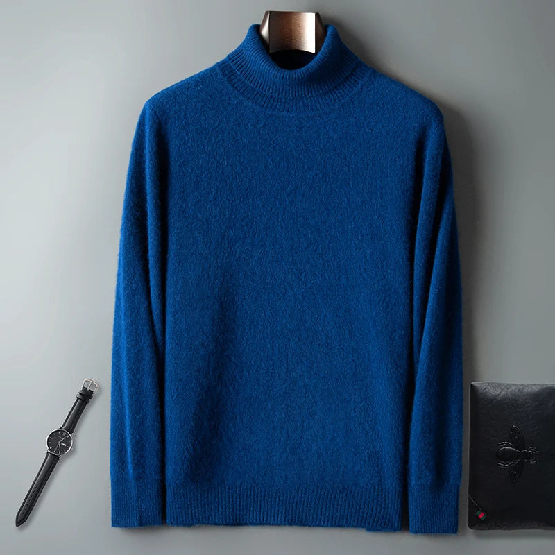 Cashmere High Collar pullover