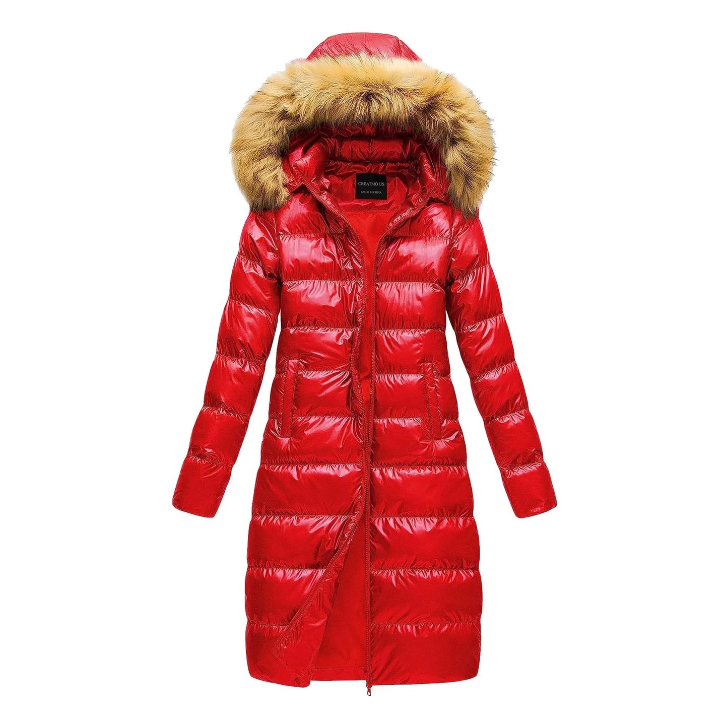 Winter Faux Jacket With Down Insulation