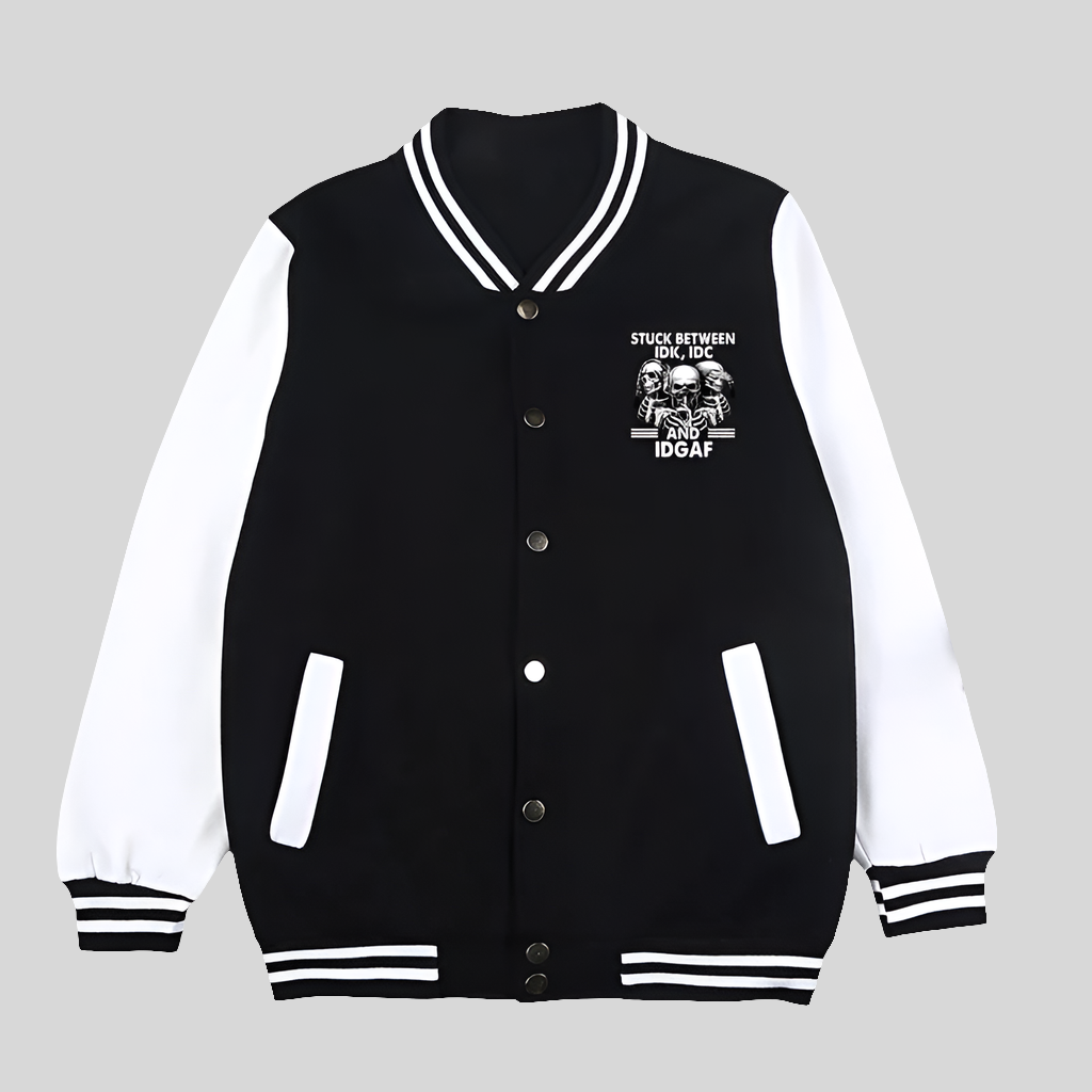 Lucifer Buttoned Preppy Jacket