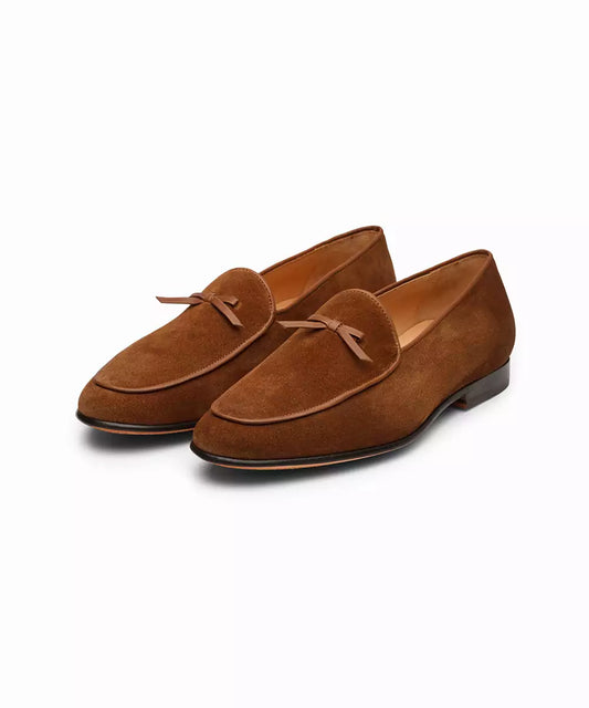 Suede casual loafer