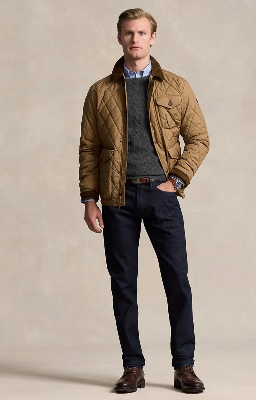 Aaron Quilted Field Jacket