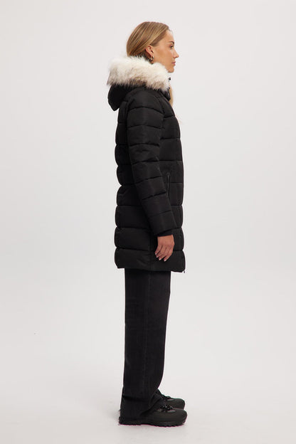 Hannah mid length parka