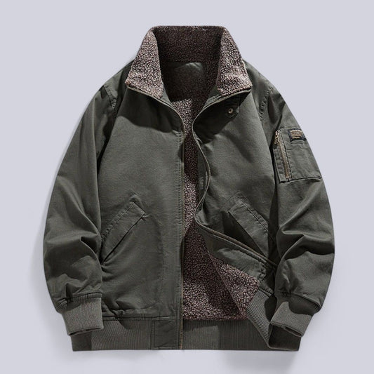 Warm military jacket