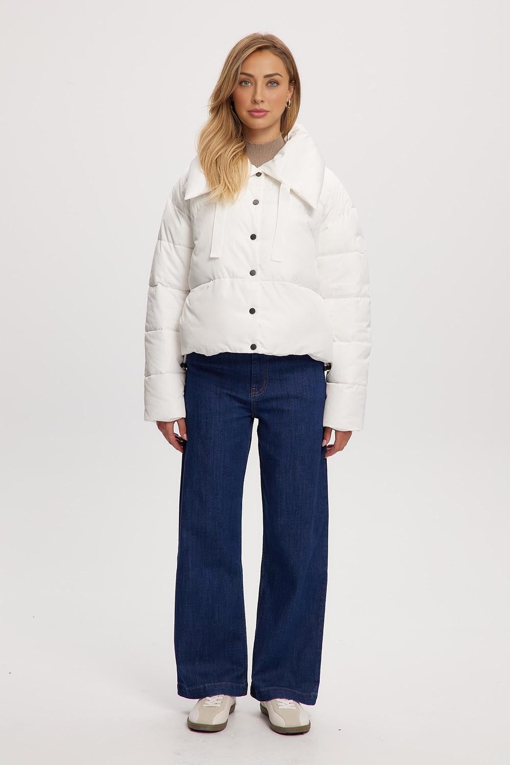 Jasmine Cropped Length Puffer