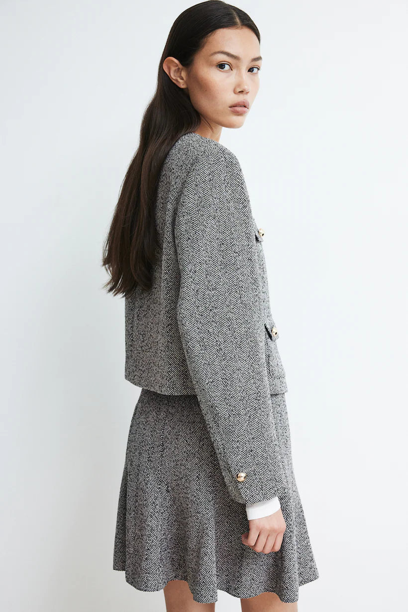 Jasmine Textured Weave Jacket