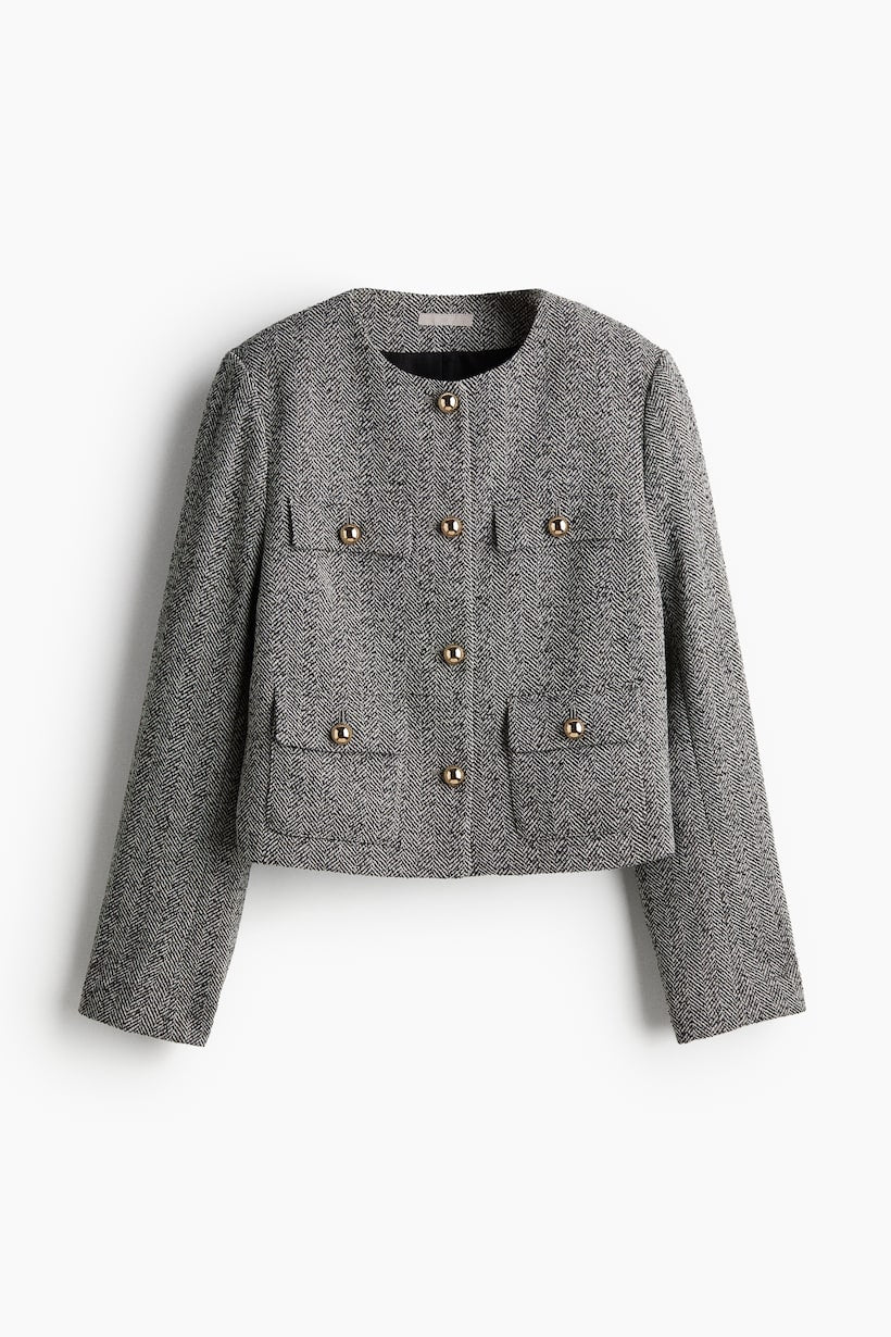 Jasmine Textured Weave Jacket